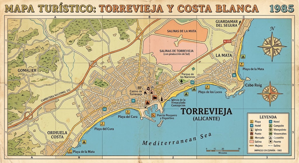 Mapa de Torrevieja