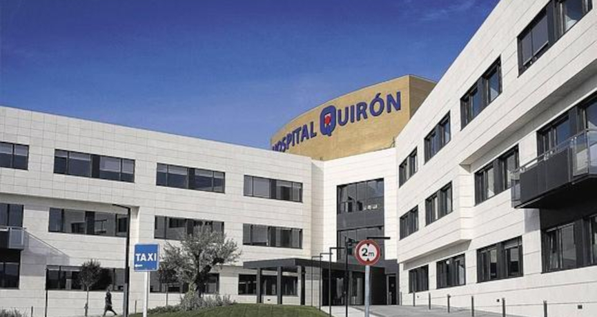 Fachada de Hospital Quir&oacute;n en Orihuela Costa