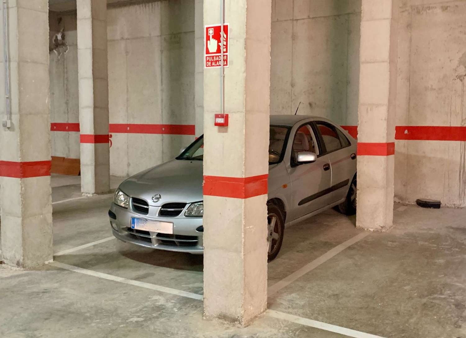 Underground parking space