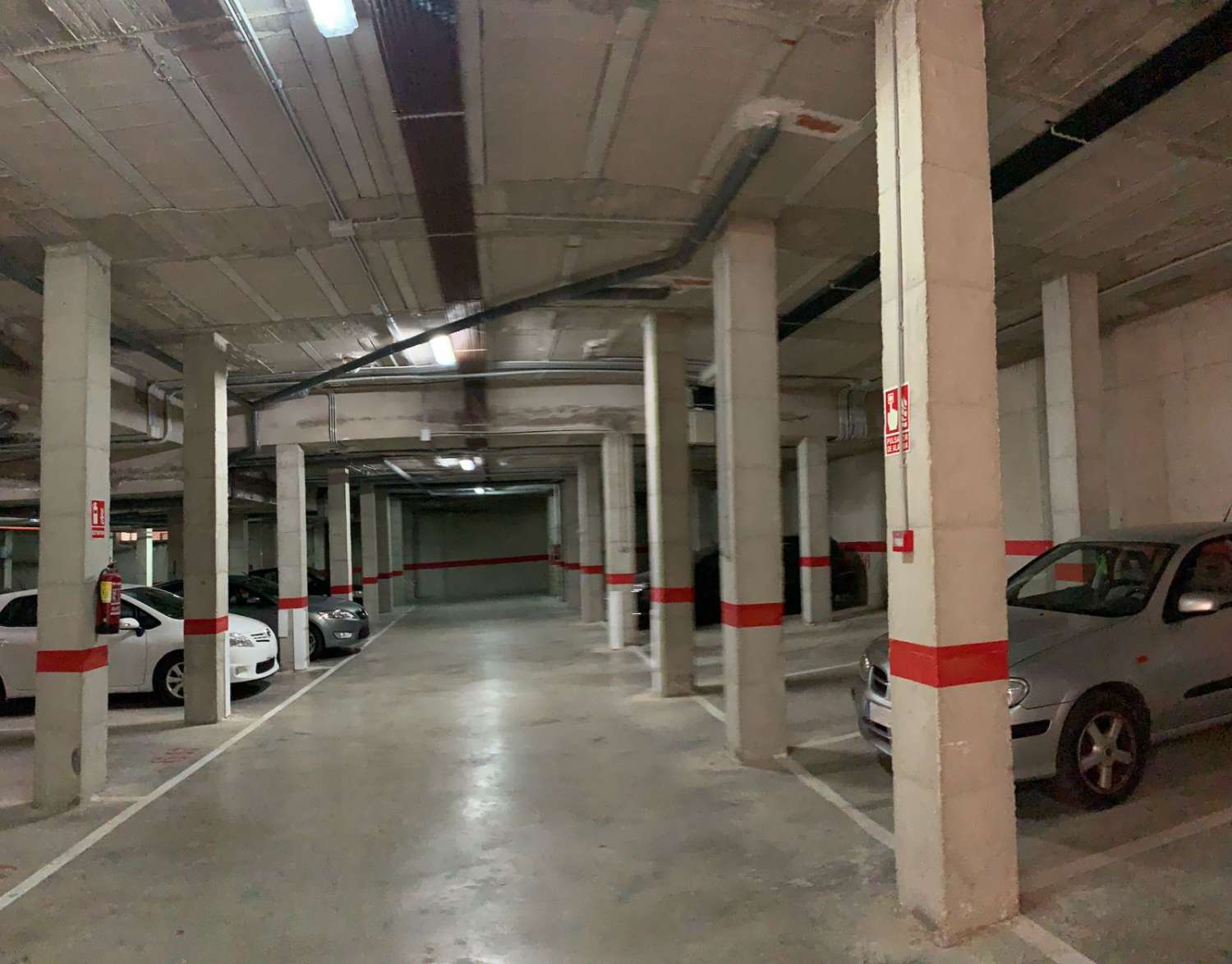 Underground parking space