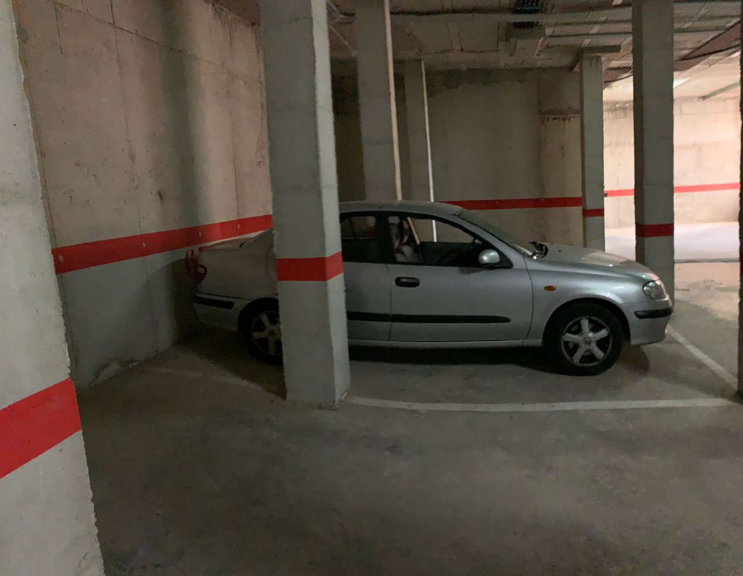 Underground parking space