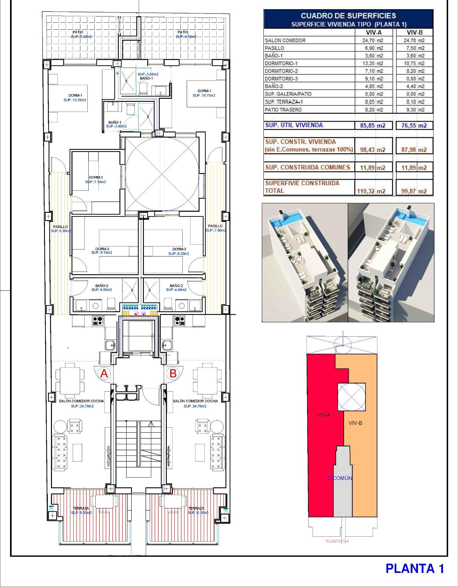 Appartement te koop in Torrevieja