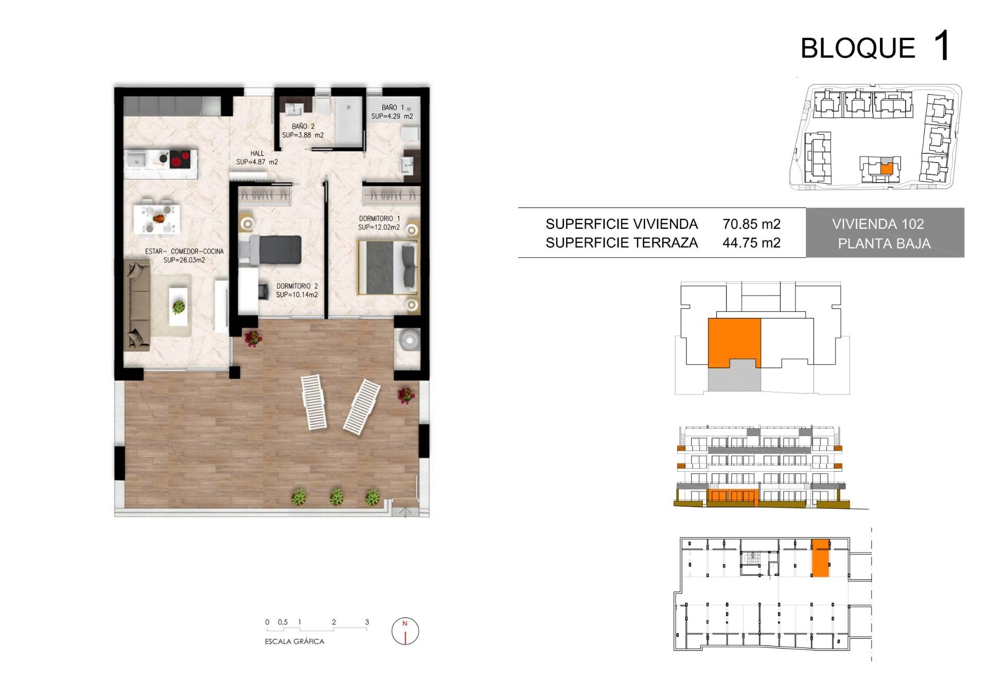 Appartement te koop in Los Balcones y los Altos (Orihuela)