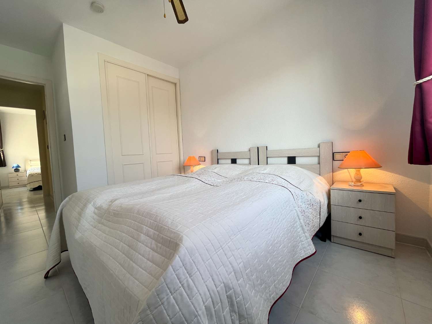 Takvåning med 2 sovrum med privat solarium och havsutsikt