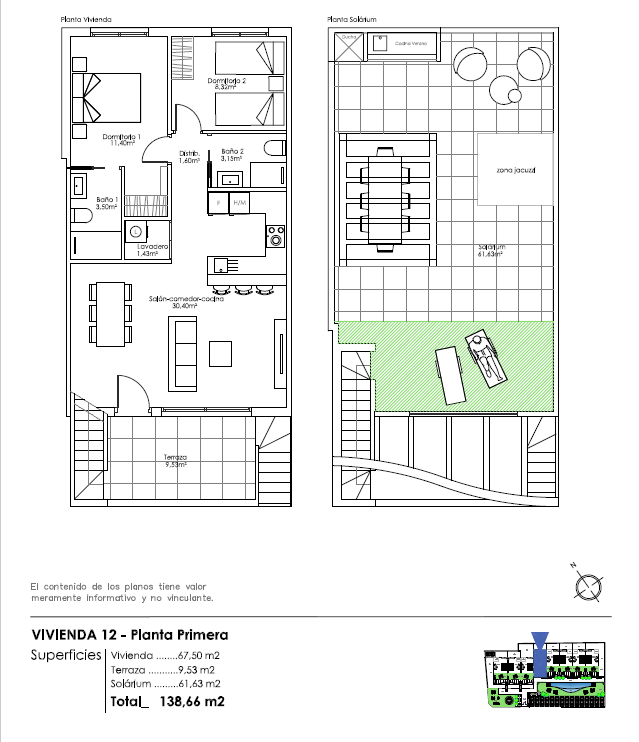 Nieuwbouw Penthouse Appartementen in Pliar de la Horadada