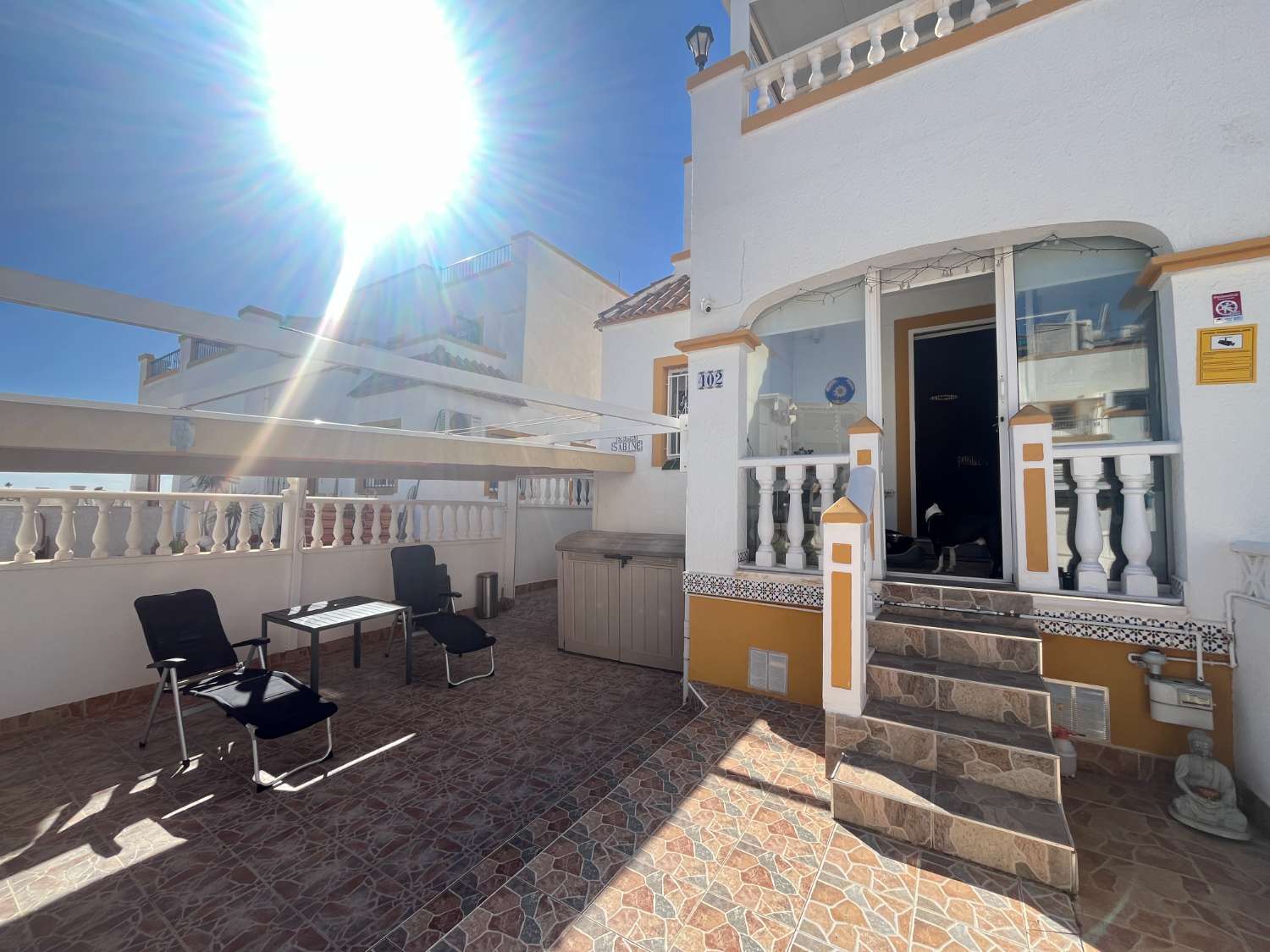 Encantadora casa tipo quad con solárium y vistas al mar en el corazón de La Florida