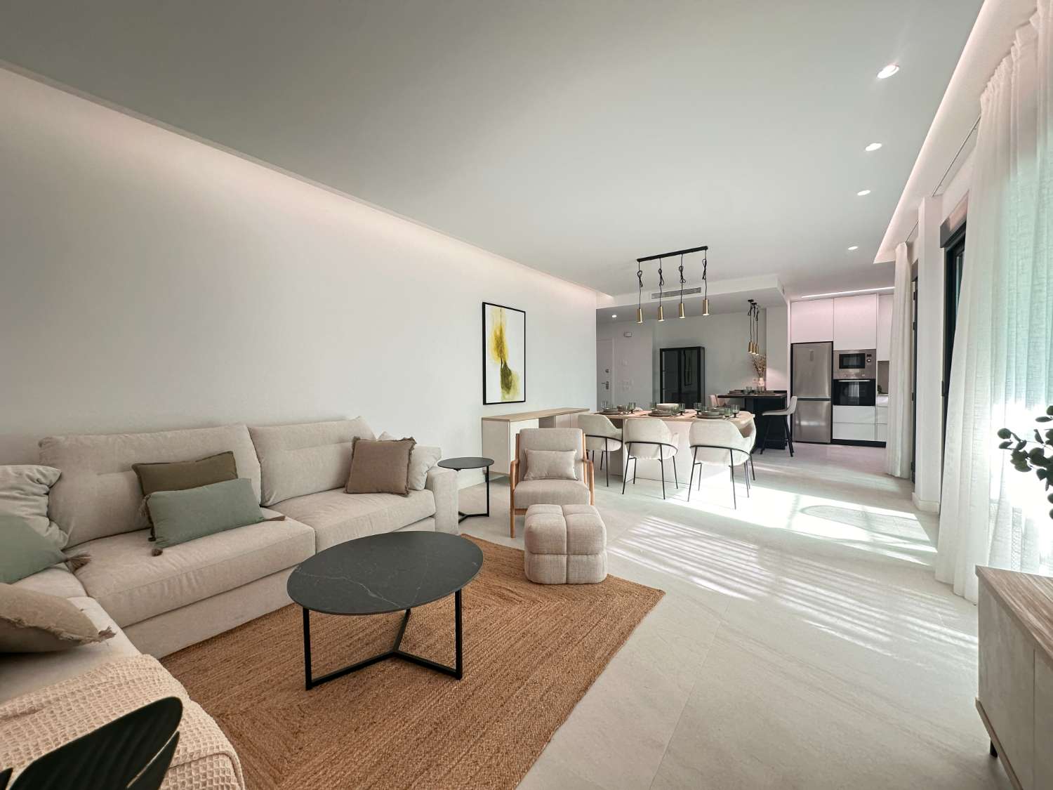 Роскошные апартаменты с 3 спальнями и 2 ванными комнатами в Сан-Педро-дель-Пинатар