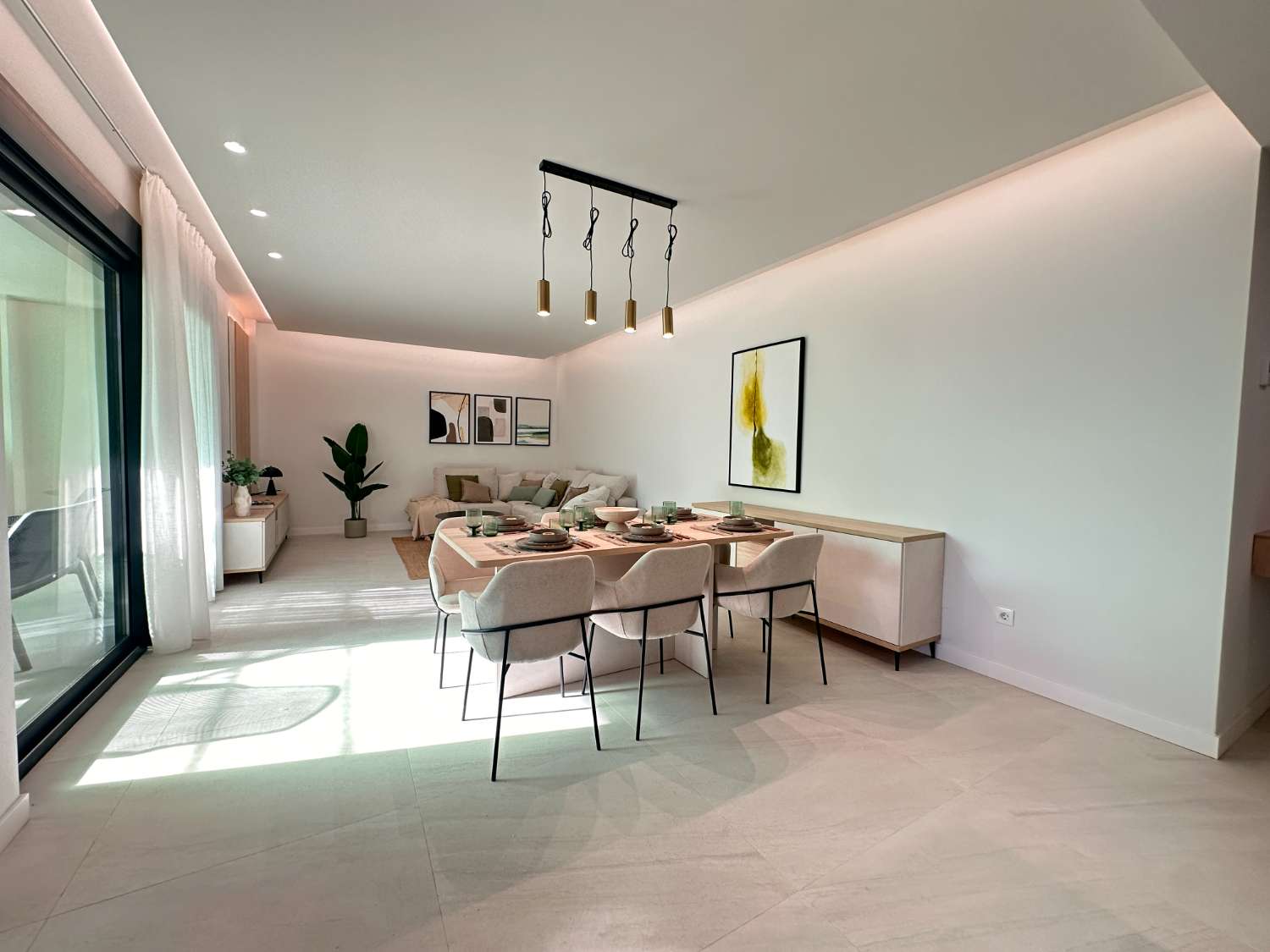 Роскошные апартаменты с 3 спальнями и 2 ванными комнатами в Сан-Педро-дель-Пинатар