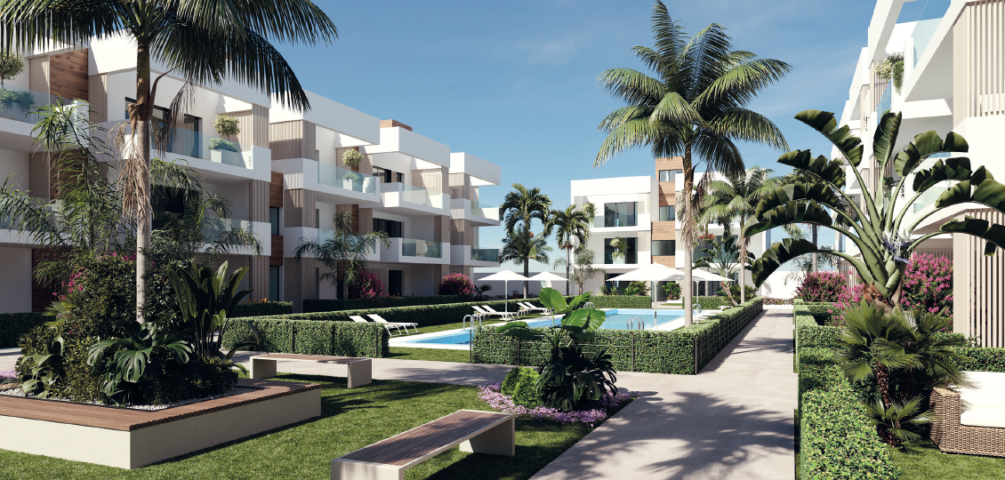 Роскошные апартаменты с 3 спальнями и 2 ванными комнатами в Сан-Педро-дель-Пинатар