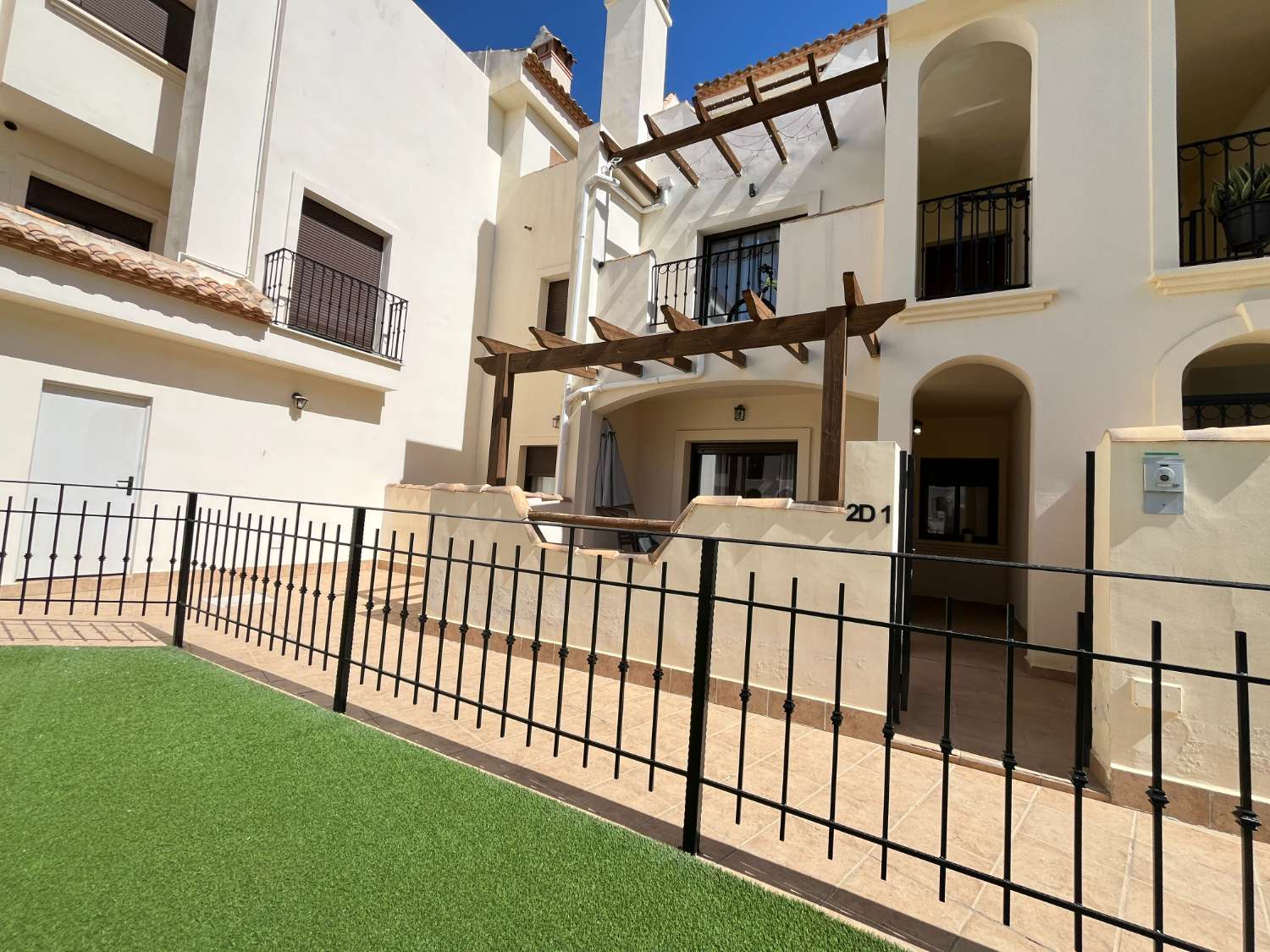 Apartamento de 2 habitaciones en la planta baja orientado al sur en San Pedro del Pinatar