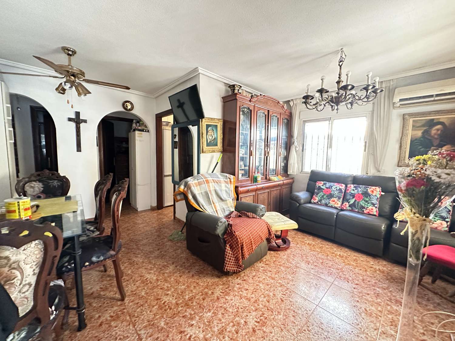 Praktische bungalow met drie slaapkamers.