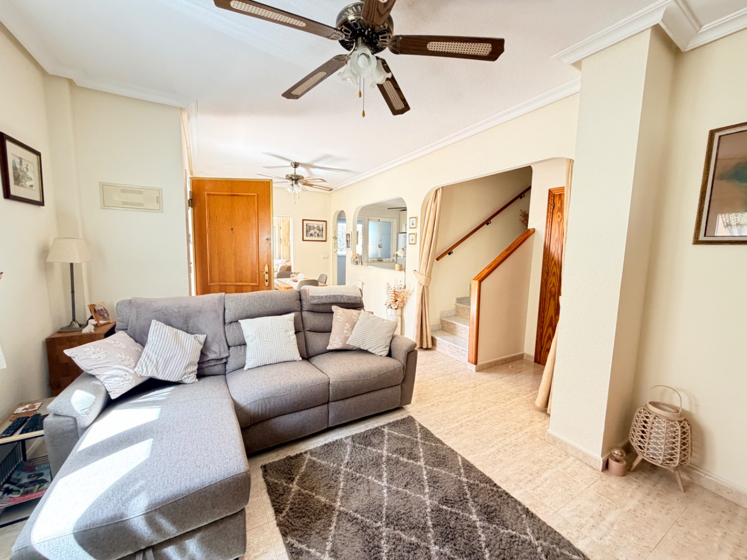 Corner duplex with private garden in Zeniamar 4, Orihuela Costa, 2 bedrooms 2 bathrooms