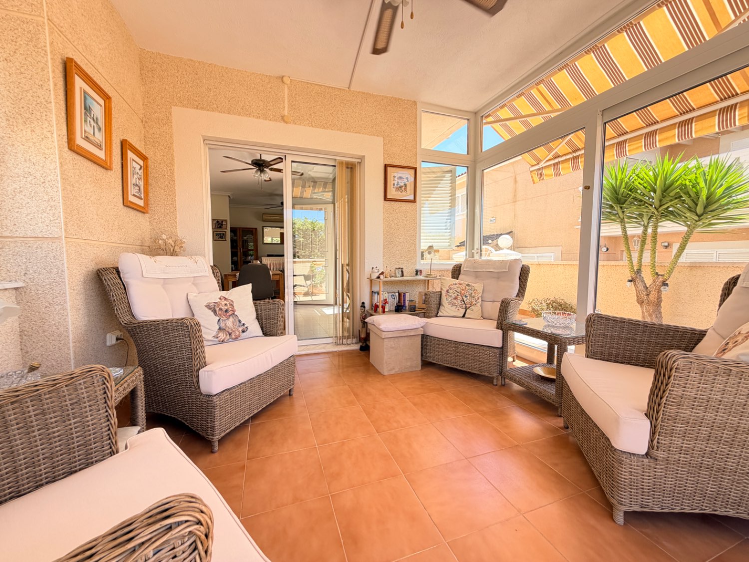 Corner duplex with private garden in Zeniamar 4, Orihuela Costa, 2 bedrooms 2 bathrooms