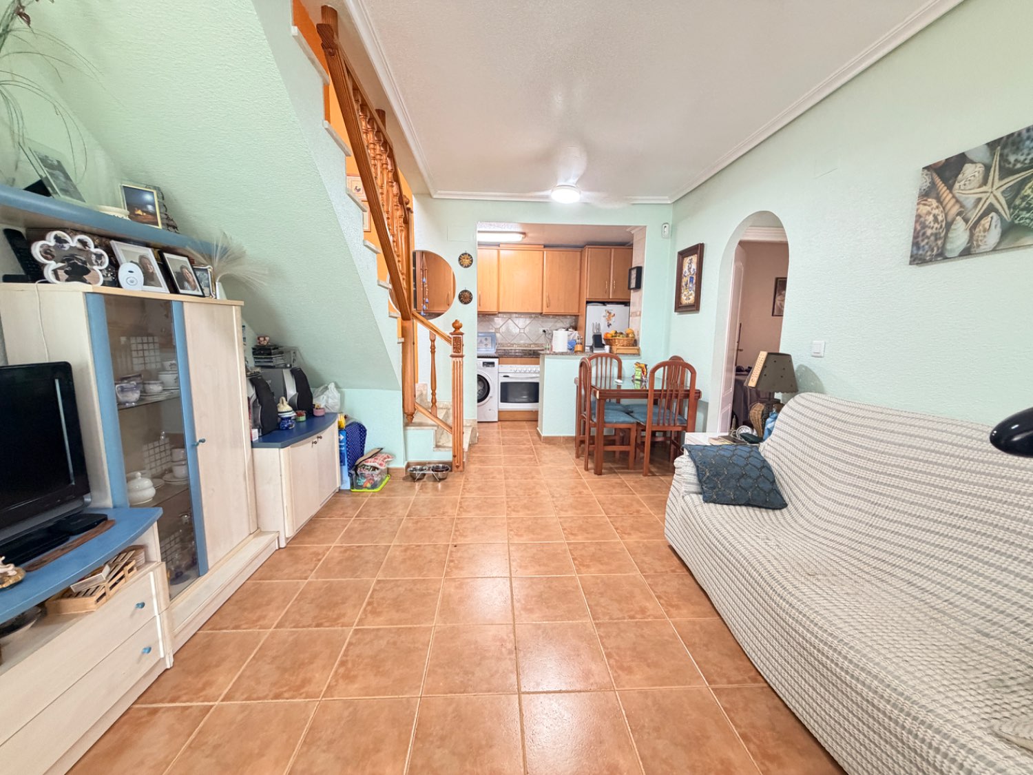 Duplex de 3 dormitorios, 2 baños , piscina privada en el corazón de la Zenia.