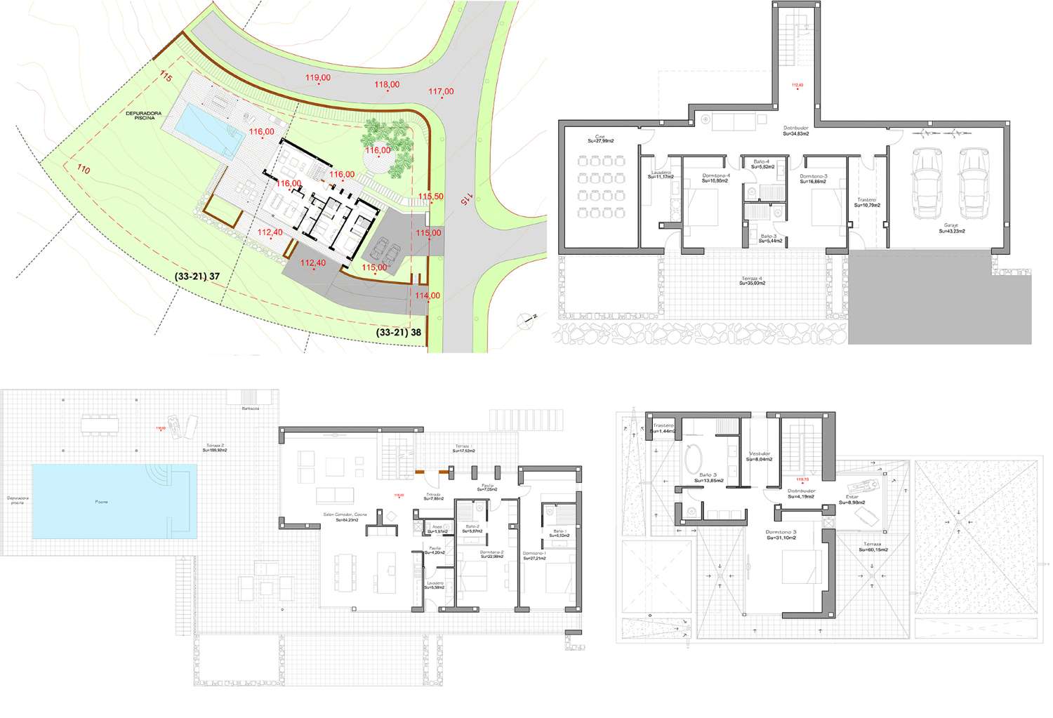 Villa de lujo de 5 habitaciones con piscina privada en Las Colinas Golf