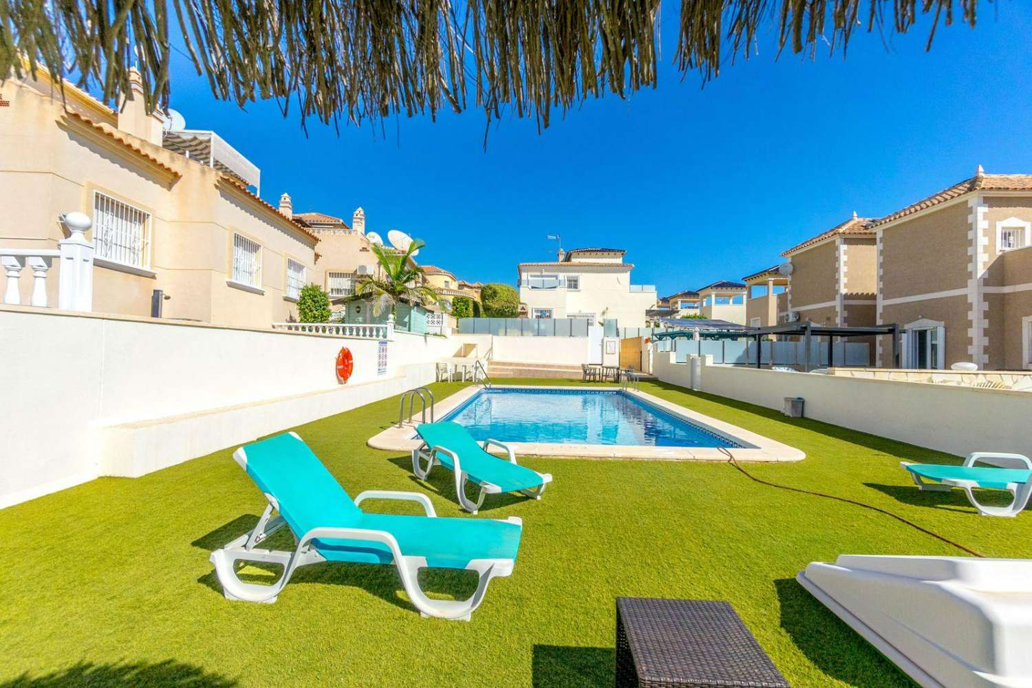 Charming 3-Bedroom Detached Villa with Private Terraces in Las Filipinas