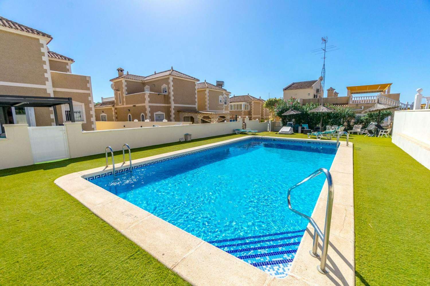 Charming 3-Bedroom Detached Villa with Private Terraces in Las Filipinas