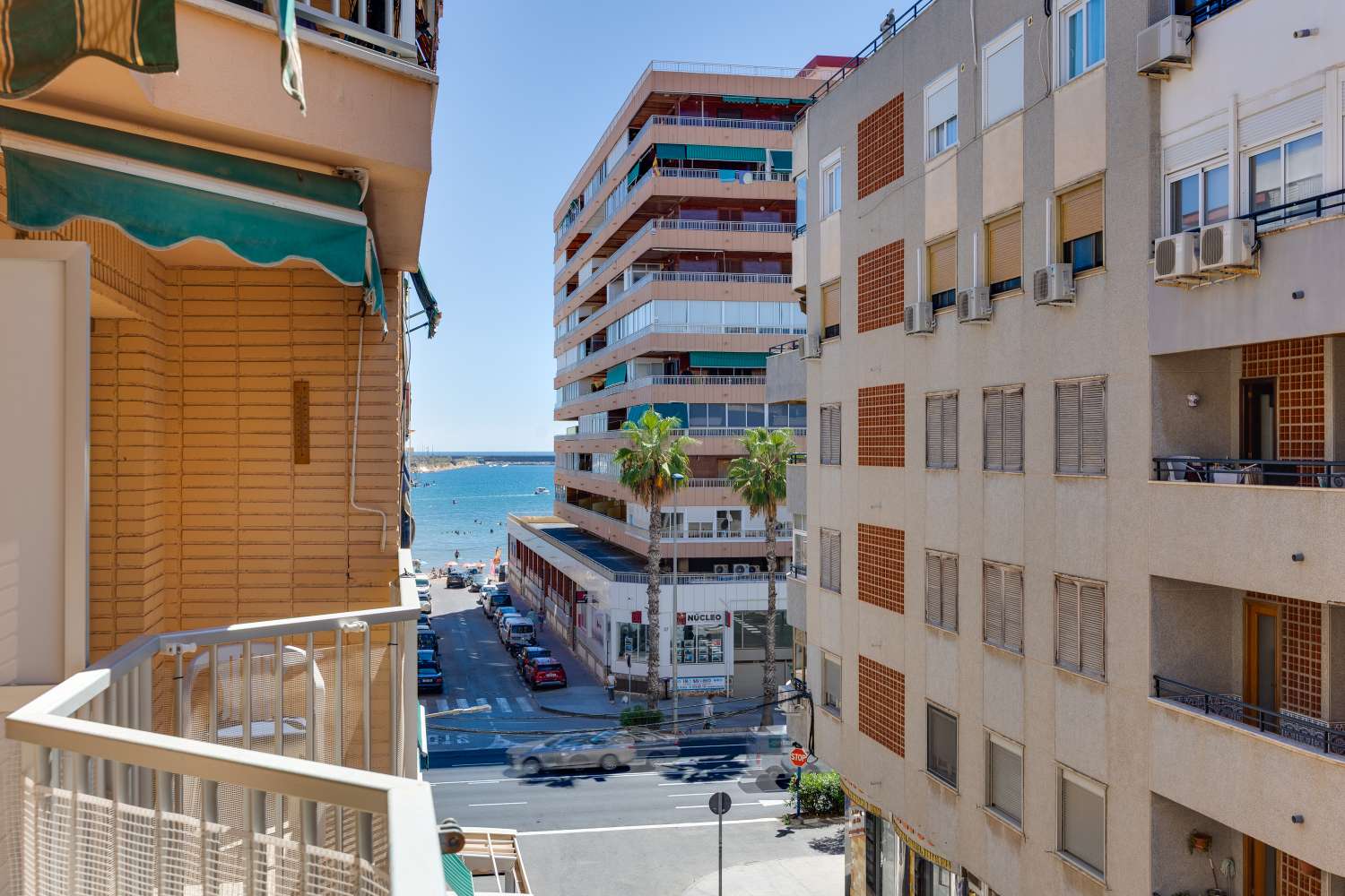 South-Facing 3-Bedroom Apartment with Sea Views, Just 100 Metres from the Beach