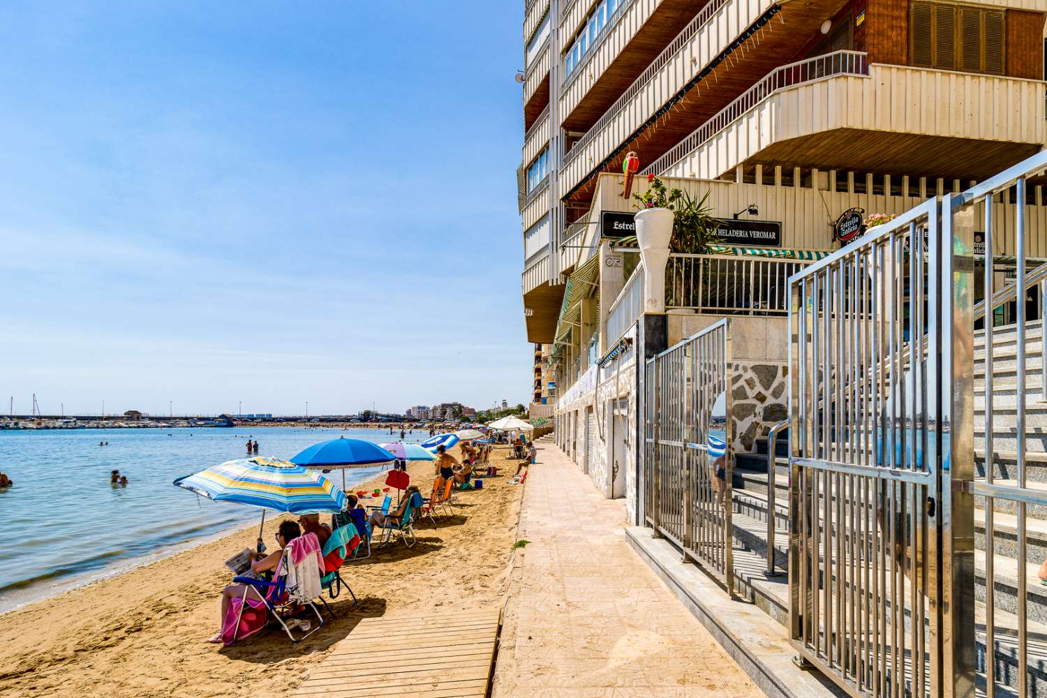 Beachfront Apartment with Direct Sea Views in Playa del Acequión, Torrevieja