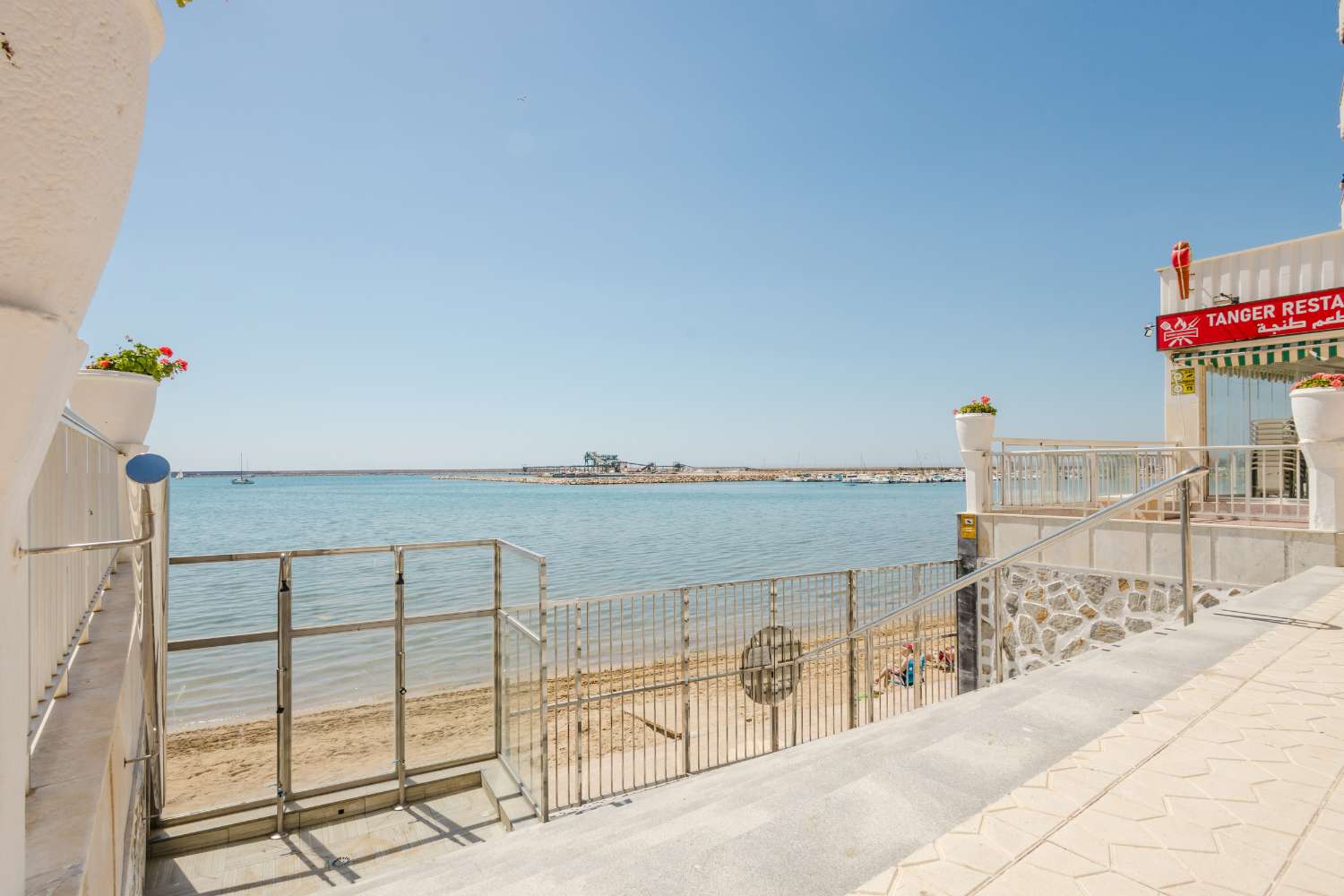 Frontline Beach Property with Sea Views in Playa del Acequión, Torrevieja