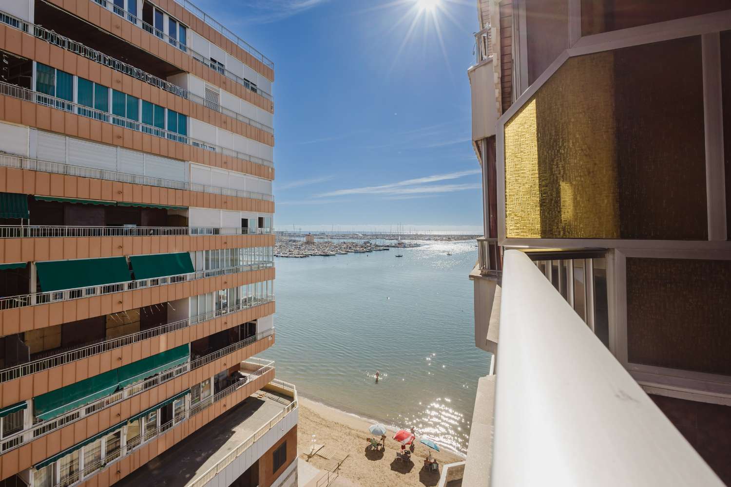 Frontline Beach Property with Sea Views in Playa del Acequión, Torrevieja