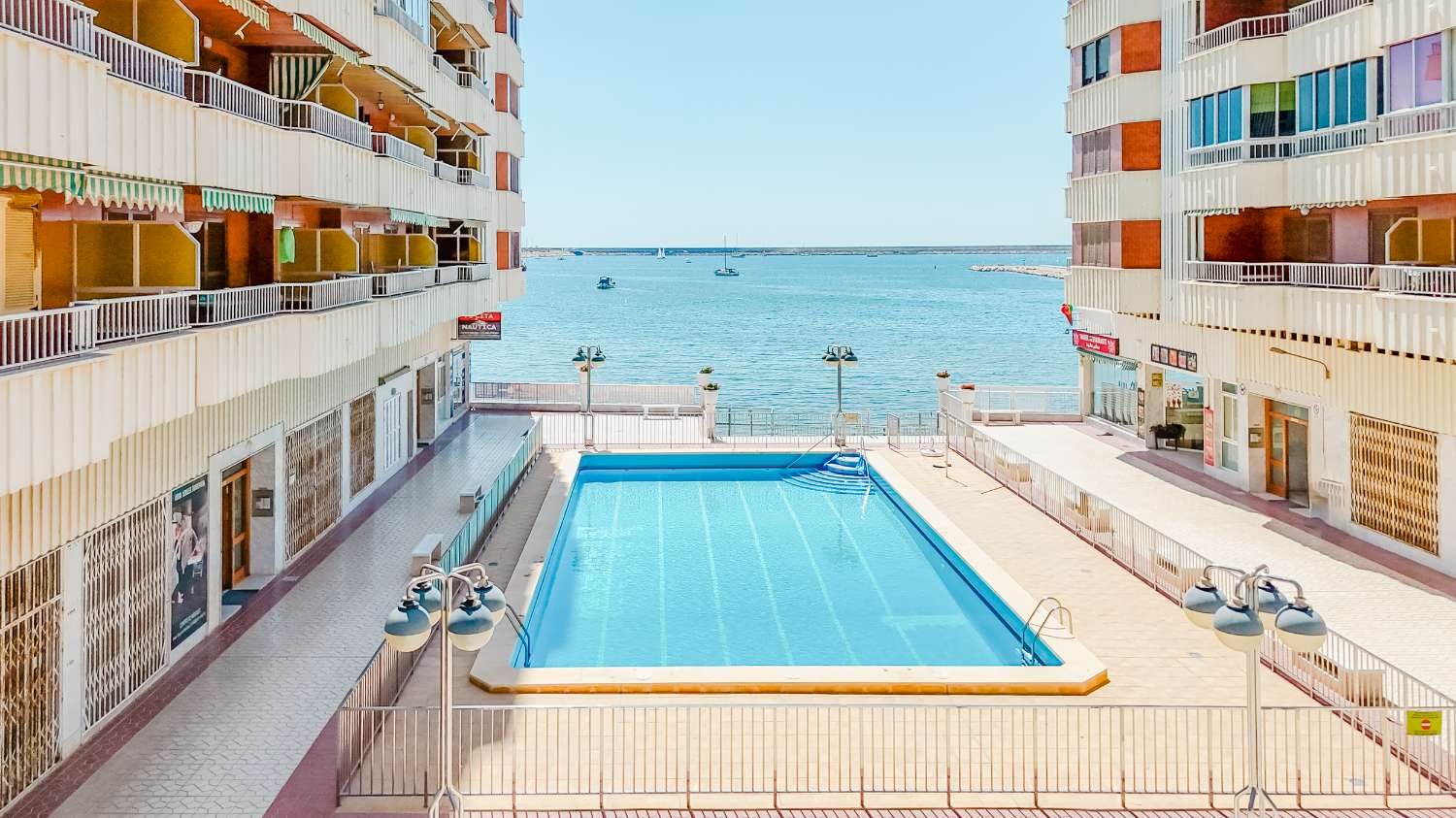 Frontline Beach Property with Sea Views in Playa del Acequión, Torrevieja
