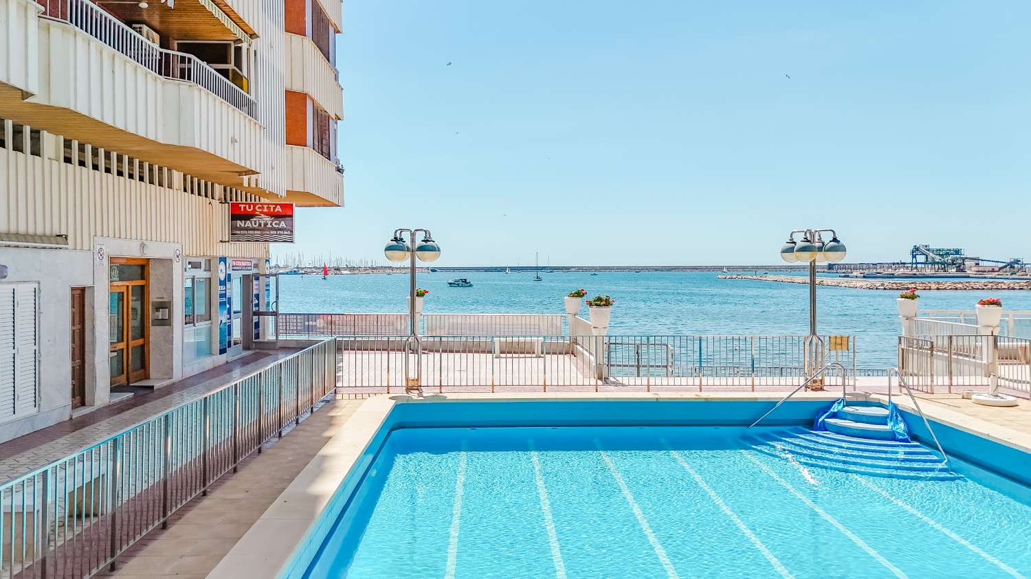 Frontline Beach Property with Sea Views in Playa del Acequión, Torrevieja
